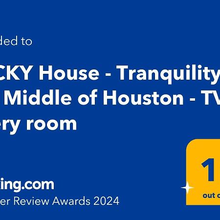 Lucky House - Tranquility In The Middle Of Houston - Tv In Every Room - 300 M2 Exterior photo
